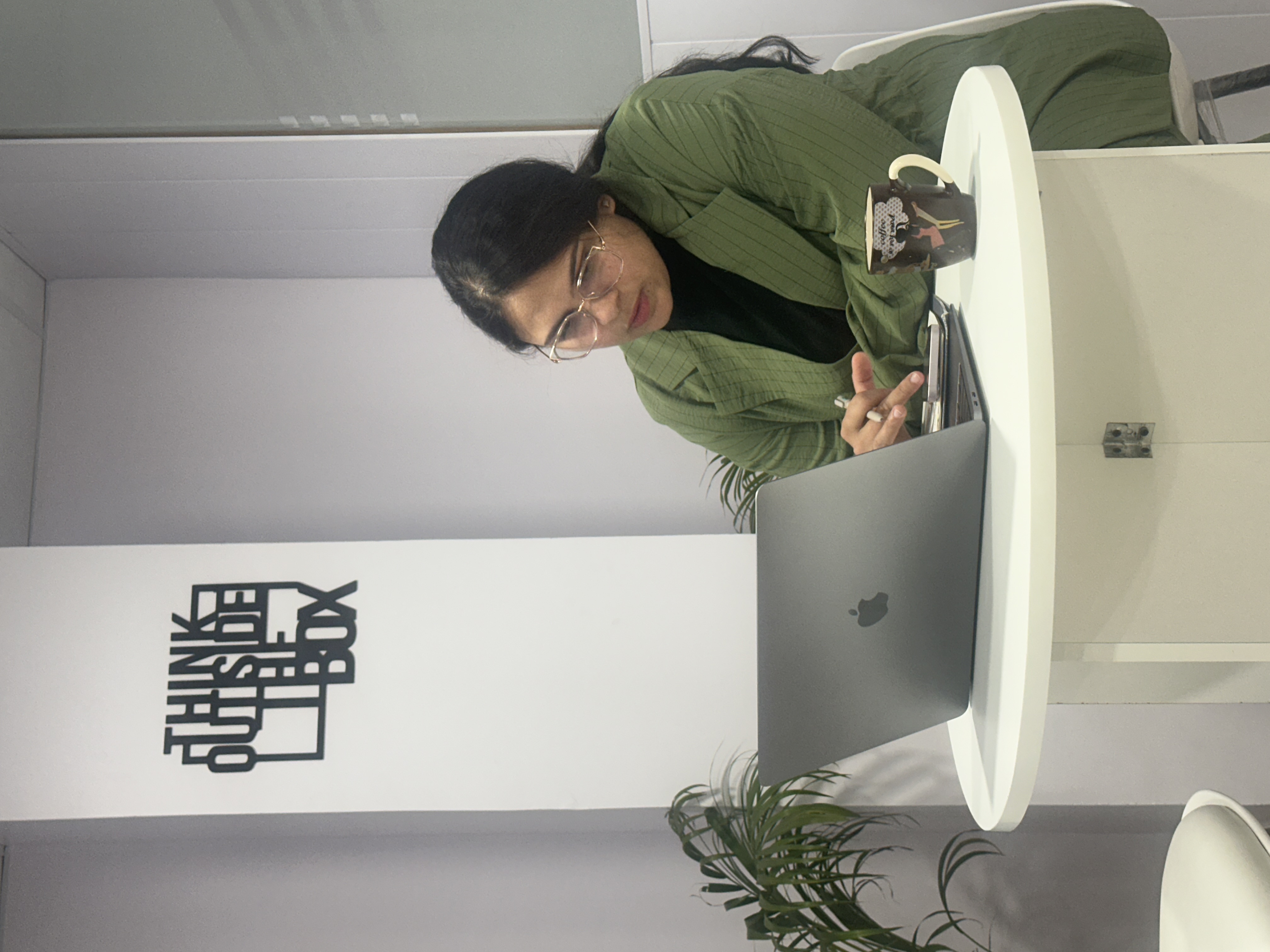Hot desk at Co-Lab Jaipur